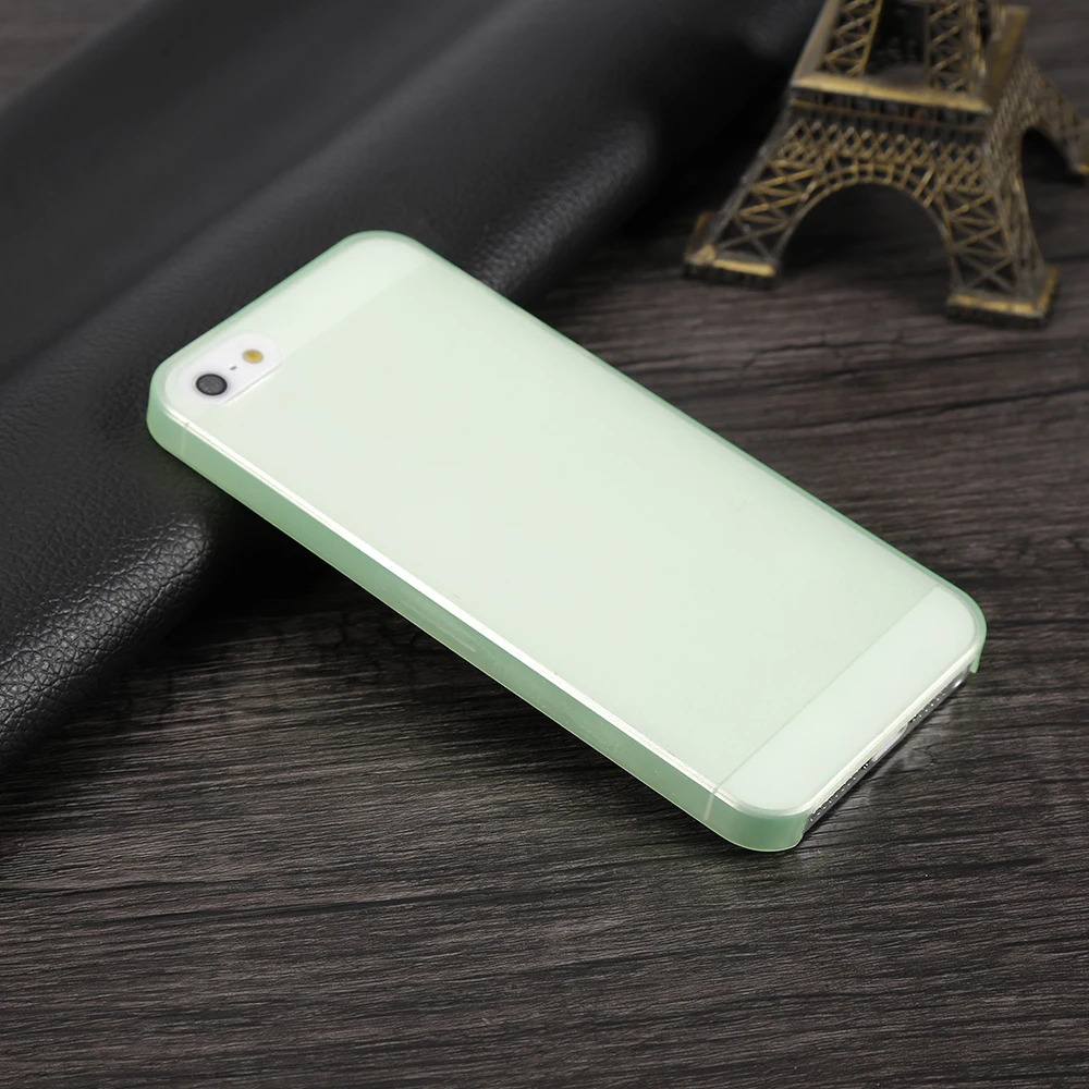 Transparent Green Для iphone 6 Чехол PP мягкий анти-пылезащитный чехол для iphone 7 6 6S Plus 5 5S SE задний Чехол для телефона цветной marvel - Цвет: Transparent Green