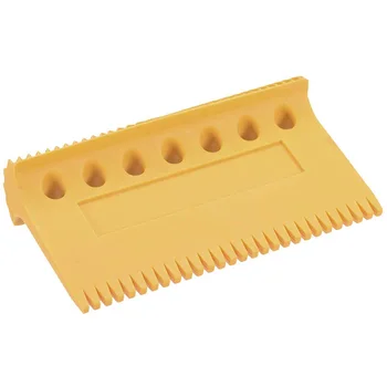 

5 Inch Wood Graining Rubber Grain Tool Pattern Wall Painting Decoration DIY (Yellow MS25 2Pcs)