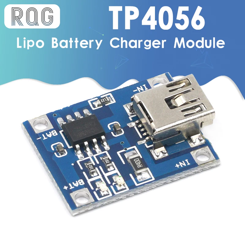 10 шт. мини USB 5 В 1A 18650 TP4056 модуль зарядного устройства литиевой батареи зарядная