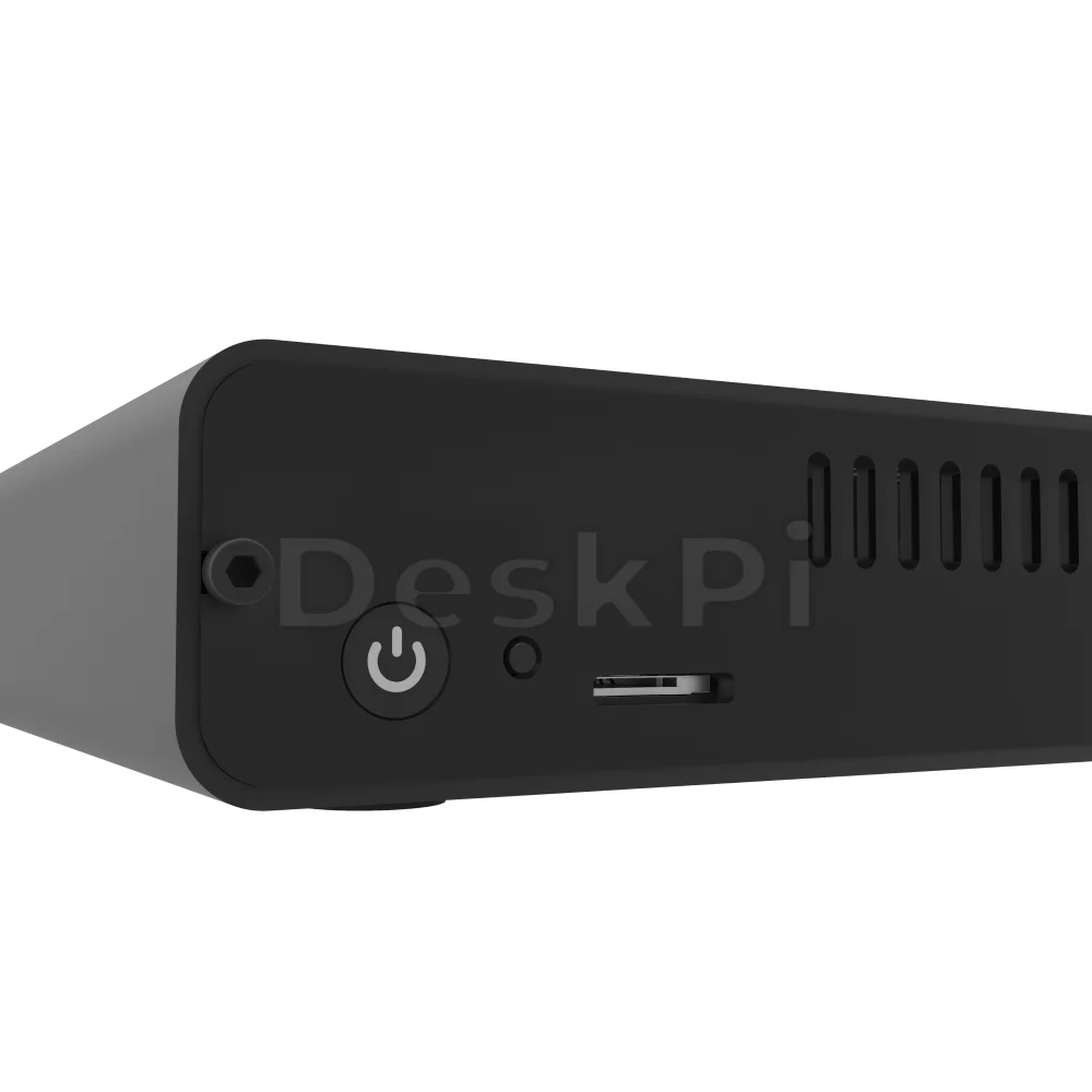 Deskpi-ventilador de Aquecimento 2g 4g Estojo Nano de Liga de Alumínio Pwm com Estilo Nuc para Assistente de Casa Diy Acessórios p/ quadro de demonstração - Imagem 5