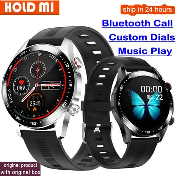 

E12 Smart Watch Mem Bluetooth Call Blood Pressure Oxygen Heart Rate Monitor IP67 DIY Watch Face Women Smartwatch for Android IOS