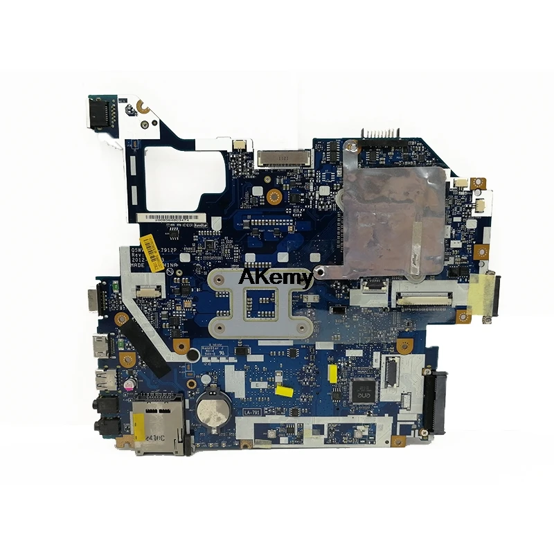 Для acer aspire V3-571 V3-571G E1-571G Материнская плата ноутбука HM77 DDR3 NBRZP11001 Q5WVH LA-7912P GT640M 2 Гб