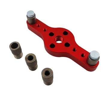 

Doweling Jig 6/8/10mm For Woodworking Wood Locator Self Centering Hole Puncher Blue, Black, Red Ferramenta