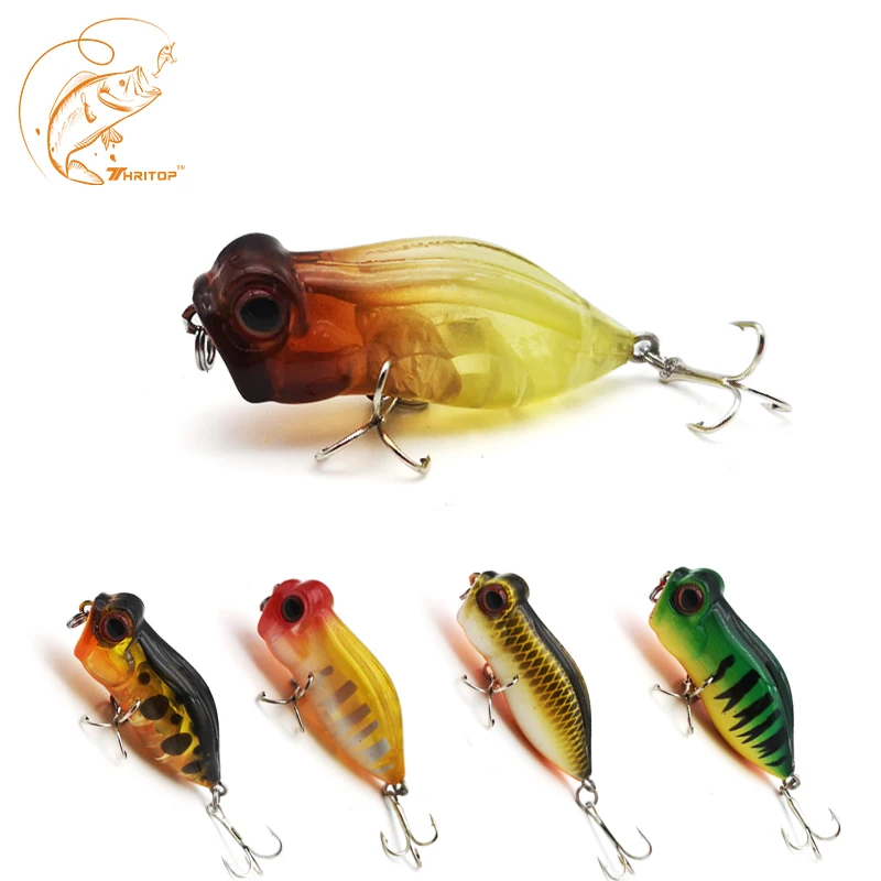 

Thritop 2020 New Insect Fishing Lure High Quality Hooks 3.5g 40mm TP112 Artificial Bait Hard Lure Fishing Tackle Tool