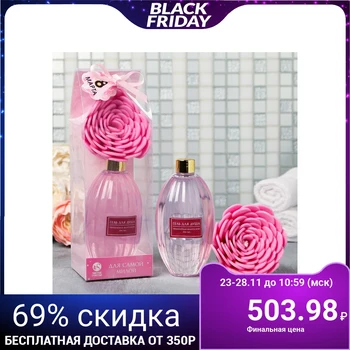 

Set "For the sweetest", shower gel 300 ml., washcloth 4702894