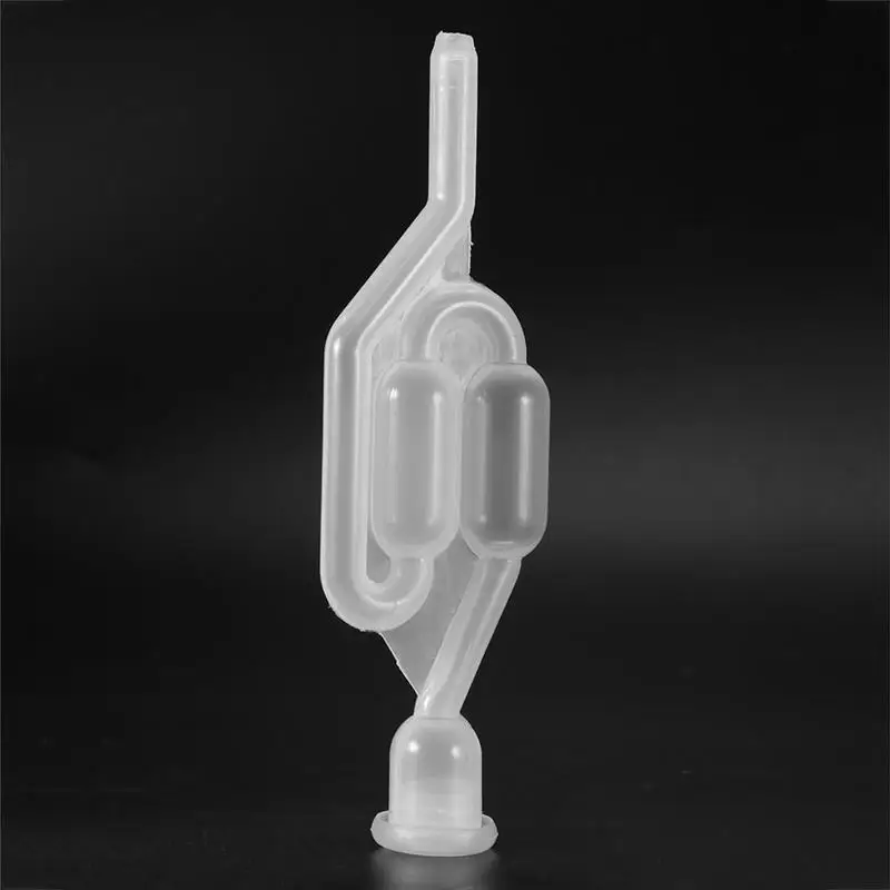 Вино уплотнение выпускной клапан многоразовые соломы варить пиво брожения Airlock герметичный пластиковый воздушный замок водяные герметичные клапаны экологически чистые