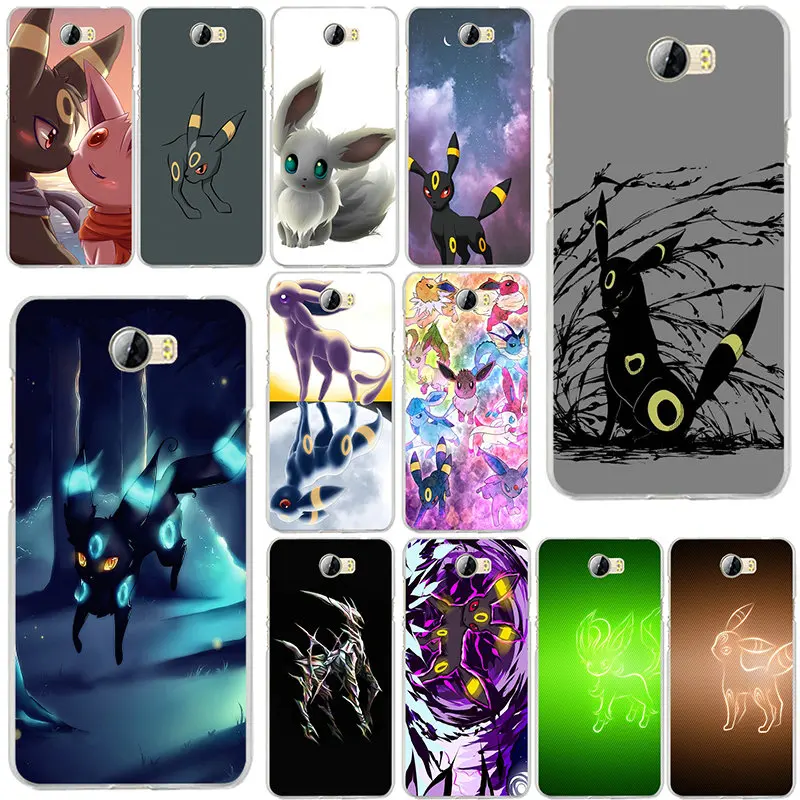 

Soft TPU Mobile Phone Cases for Huawei P8 P9 P10 Lite Mate 10 Pro Y5 Y6 Y3 II Y7 Honor 6X 7X 9 Lite Coque Pokemons Shiny Umbreon