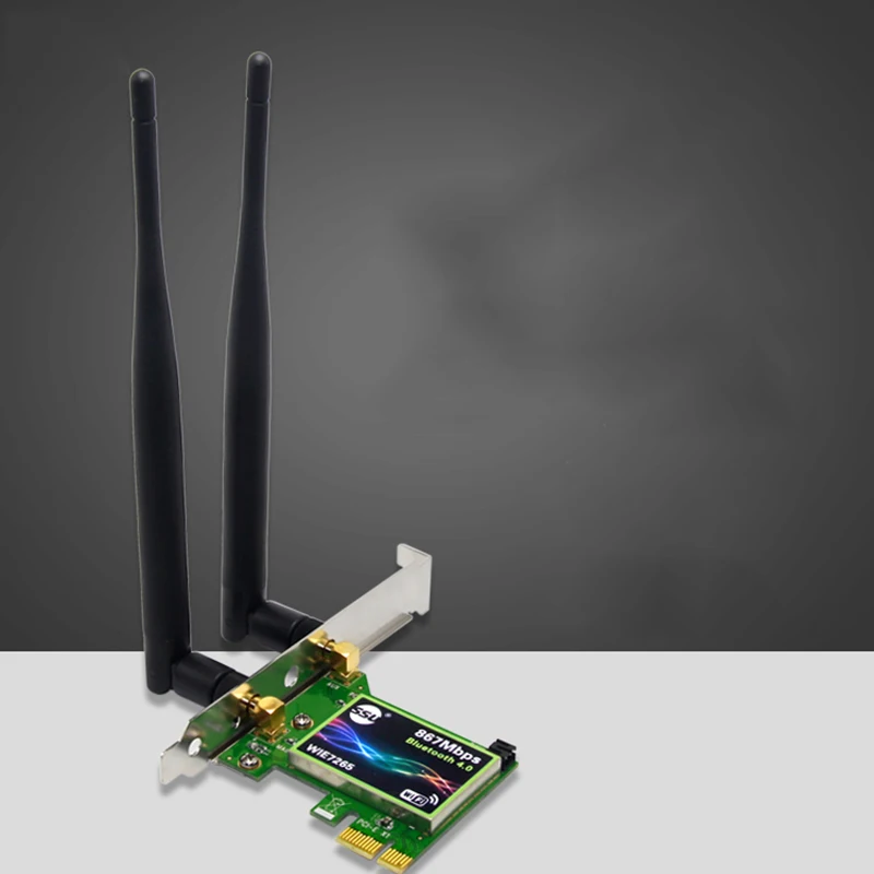 Bluetooth WiFi карта AC 1000 Мбит/с 7265 беспроводной WiFi PCIe сетевой адаптер карта 5 ГГц/2,4 ГГц Двухдиапазонная PCI Express сетевая карта