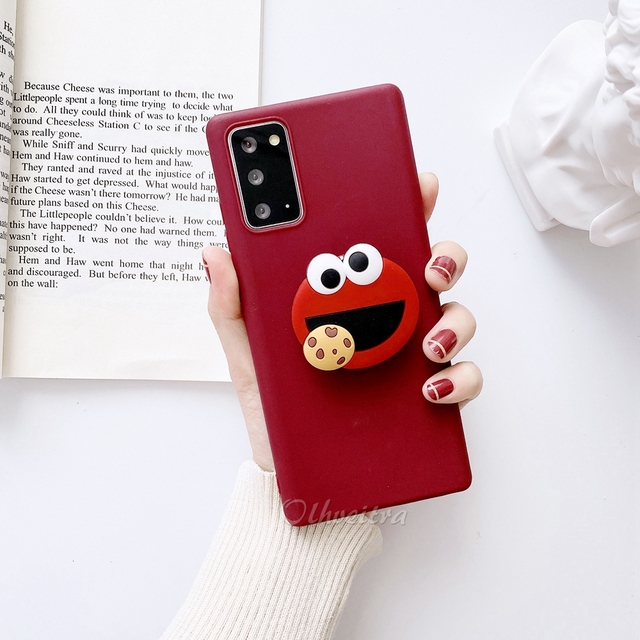 Cartoon Phone Holder Case For OPPO A9 A5 2020 A92 A52 A72 A91 A11X A1K Find X2 F11 Pro A7 Cover Soft Silicone TPU Stand Case