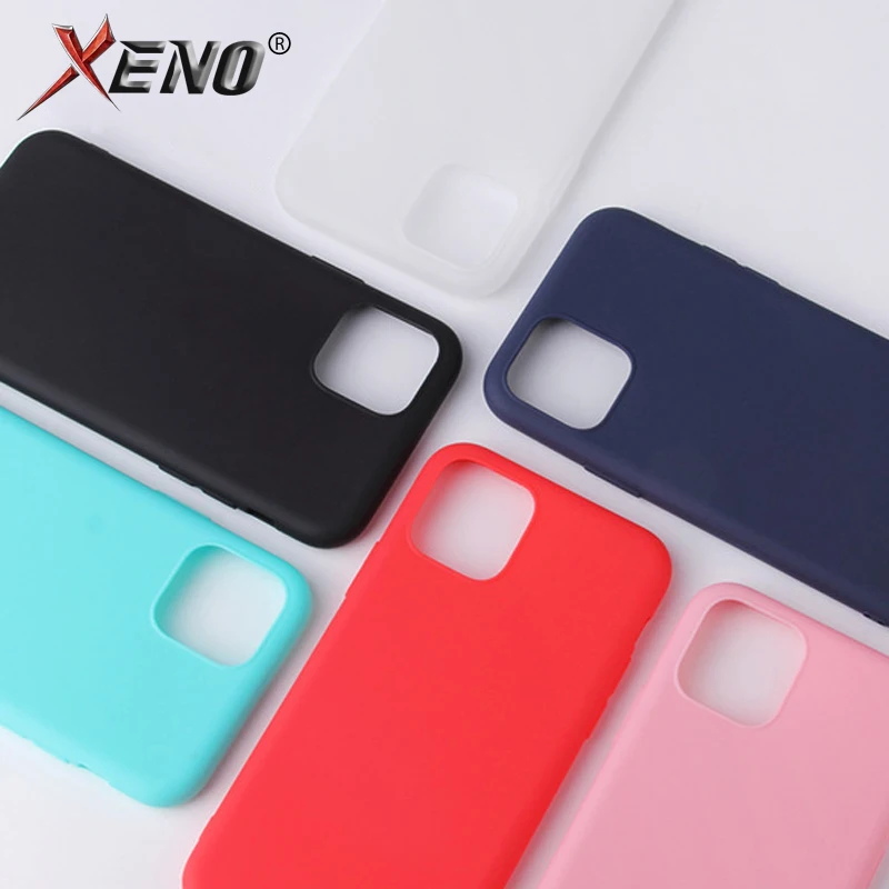 

Phone Case for iPhone 11 Pro MAX XR X XS MAX Solid color Soft TPU Case for iPhone 7 8 Plus 6 Silicone Case Fashion Back Cover