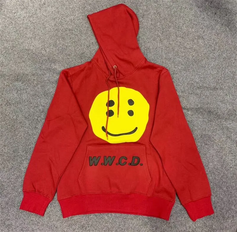 Как можно скорее Rocky Smiley Face CPFM. XYZ w. W. C. D. Толстовки для мужчин и женщин высокого качества повседневные CPFM. XYZ w. W. C. D. Кофты