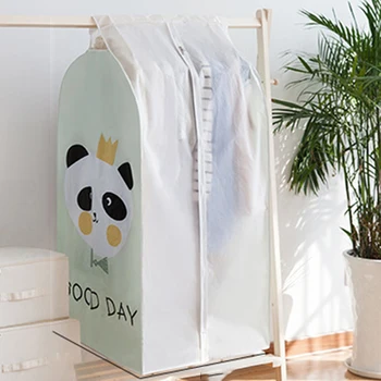 

Hanging Organizer Clothes Dust Cover Hanging Suit Dust Proof Bag Clothes Bedroom Storage, Living Room Storage