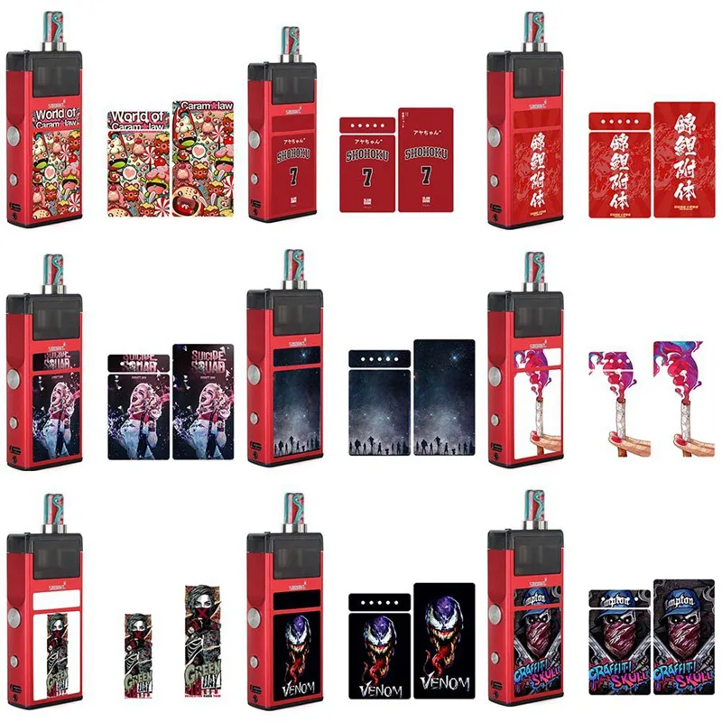 Ультратонкая кожаная пленка чехол с паровой наклейкой для Smoant Pasito|Аксессуары| |