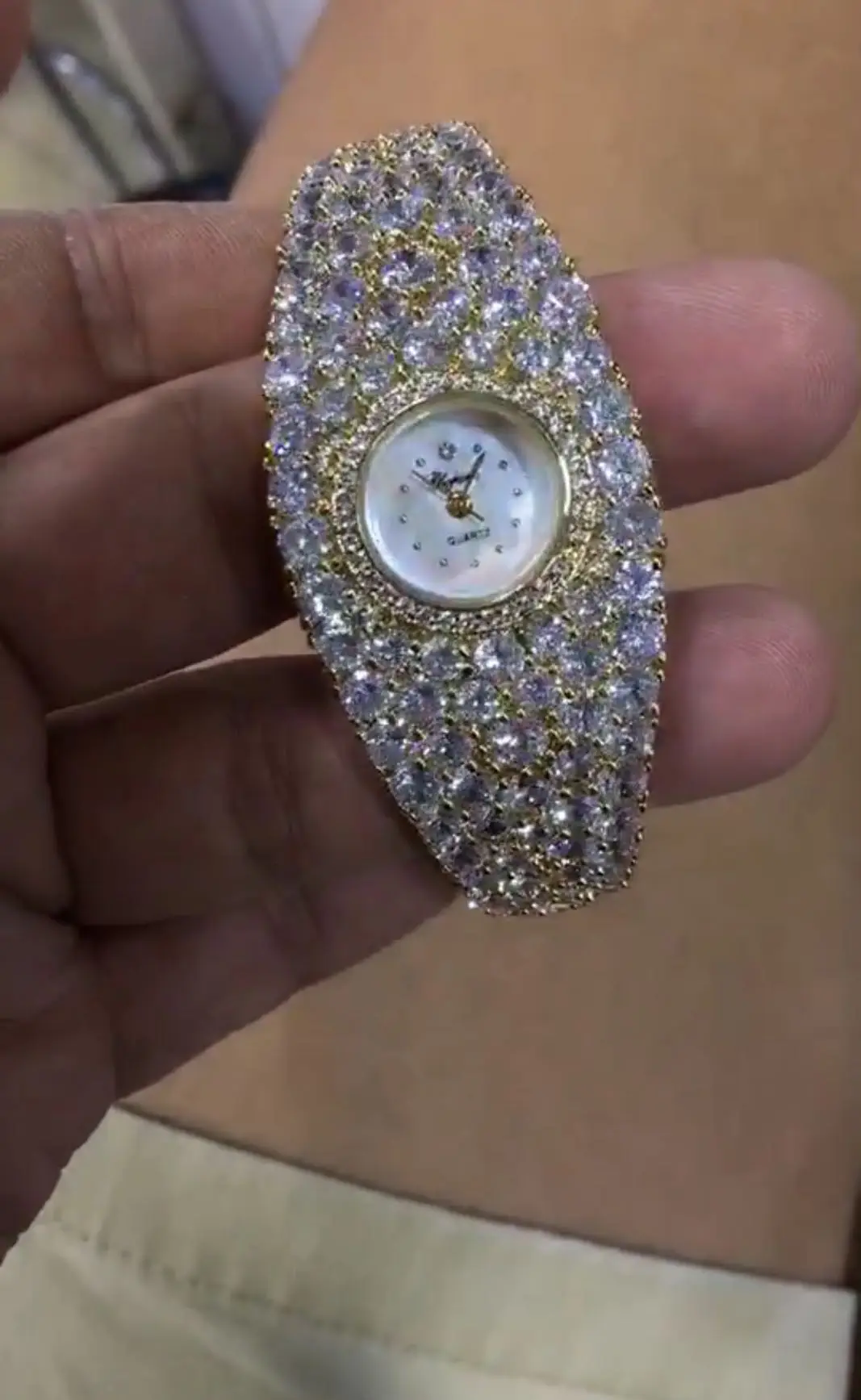 Новые AAA циркониевые элементы лист австрийский кристалл браслет часы для свадебной вечеринки Модные Ювелирные изделия Сделано с