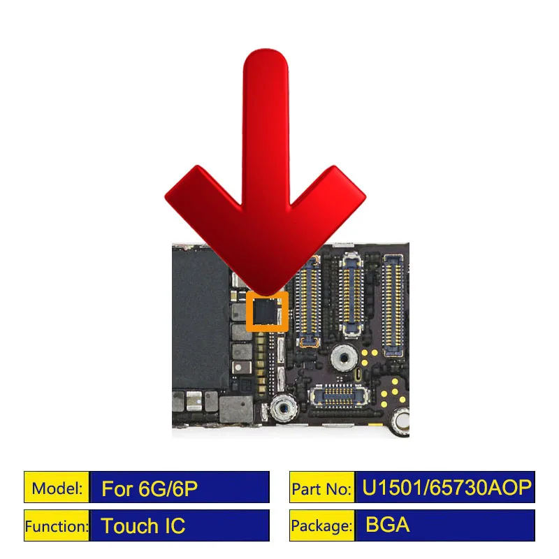 2-10 шт./лот 65730A0P 65730 для iPhone 6/6plus U1501 ЖК-дисплей IC Chestnut чип 20 контактов TPS65730AOP |
