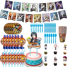 Аниме «Наруто» или тематического дня рождения вечерние украшения набор воздушных шаров, флаги, баннеры торт карточные украшения Дети День Хэллоуин вечерние поставки Аниме «Наруто» или тематического дня рождения вечерние украшения набор воздушных шаров, флаги, баннеры торт карточные украшения Дети День Хэллоуин вечерние поставки