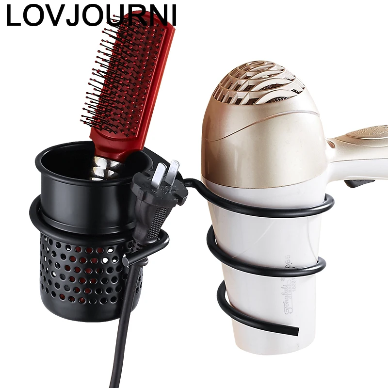 

Prateleira Parede Estanteria Meuble Floating Hair Dryer Holder Repisas Shower Shelves Salle De Bain Accessories Bathroom Shelf