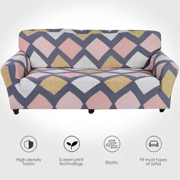 

Stretch Sofa Covers Elastic Furniture Protector Polyester Loveseat Couch Cover l ArmChair Cover for Living Room