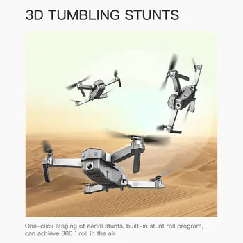 

SG107 Foldable RC Drone 4K ESC HD Camera WiFi FPV Drone Me Altitude Positioning Hold Optical Flow RC Quadcopter Follow H8Y2