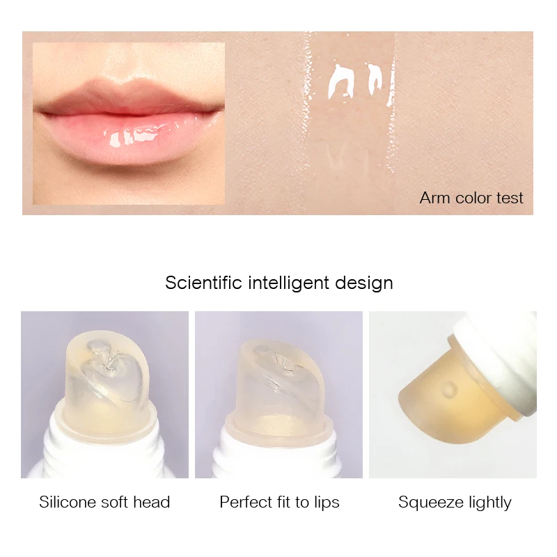 Instant Volumising Collagen Lip Plumper Oil Moisturizing Brighten Color Care Lip Mask Repairing Reduce Lip Fine 1 Instant Volumising Collagen Lip Plumper Oil Moisturizing Brighten Color Care Lip Mask Repairing Reduce Lip Fine 4