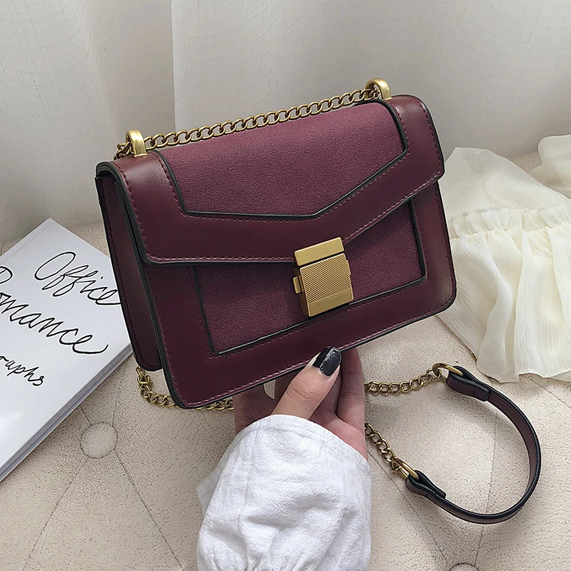 

Scrub Leather Crossbody Bags For Women Small Quality Shoulder Messenger Bag Female Luxury Handbags And Purses