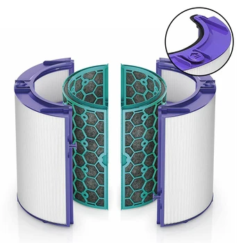 

4pcs Activated Carbon Filter For Dyson Dyson Air Purification TP04 DP04 HP04 2*Inner Filters 2*External Filters