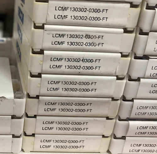 10 шт. вставки карбида LCMF130302-0300-FT CP500