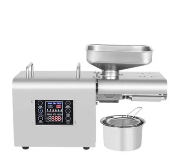 

2019 New Touch Plate for Controlling Small Fully Automatic Cooling and Heating of Stainless Steel Oil Press