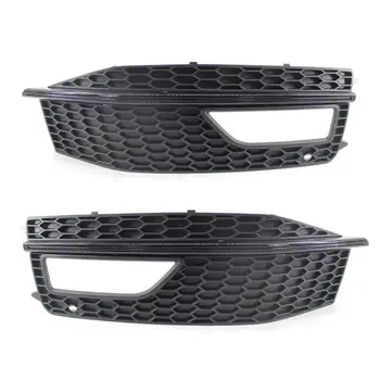

2020 New Car Front Grill Fog Light Cover Honeycomb Mesh Grilles Plate for A4 S4 2013-2015