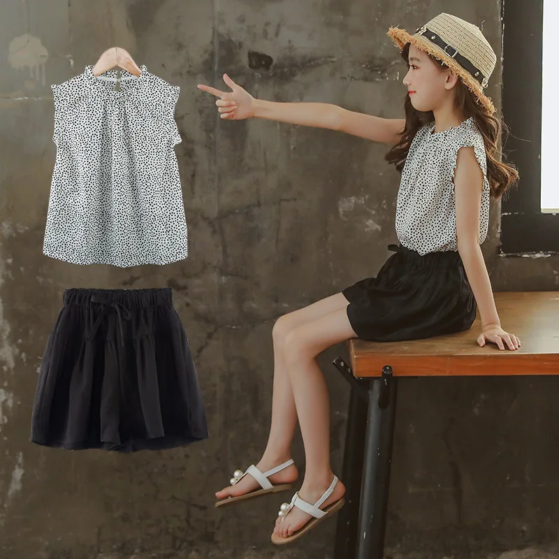 

Baby Girl/kids Summer Clothes Tracksuit For Children School Costume Teenage Clothes Toddler Outfits Girl Boutique Outfits 12 14