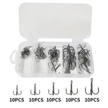 

50PCS Fishing Hook Fishhook High Carbon Steel Fish Hook Luya Hook Fishing Tackle Gear Accessories Fishhook