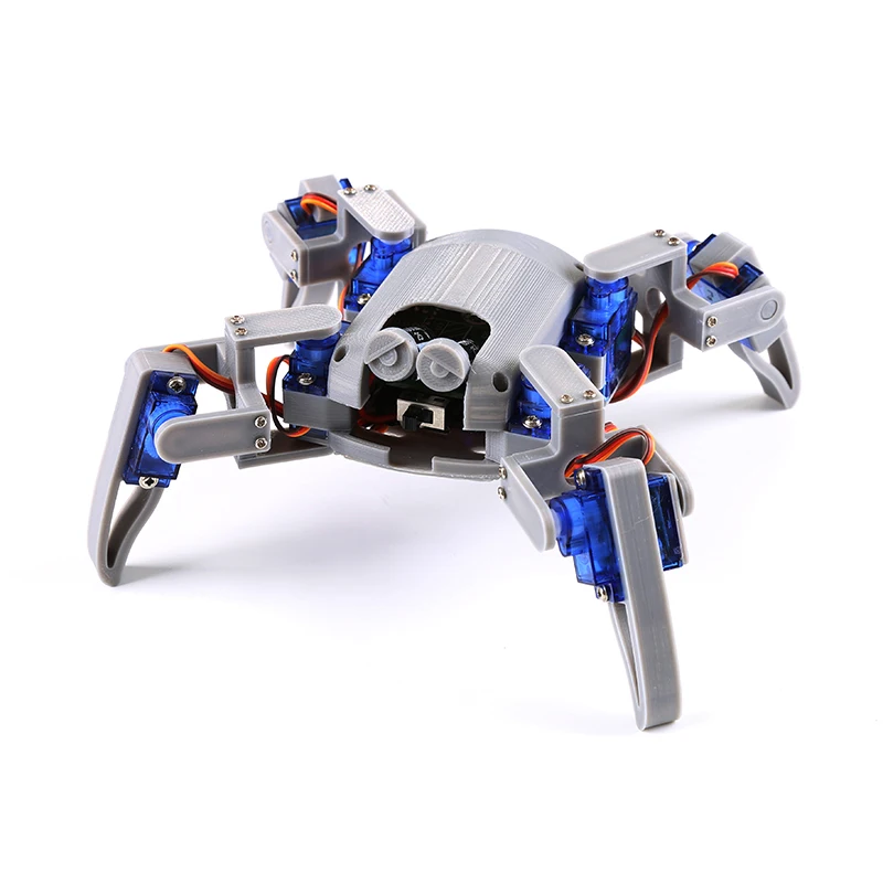 

Bionic Quadruped Spider Robot Kit for Arduino,wifi diy, STEM Crawling Robot, ESP8266,NodeMCU,Arduino robot kit