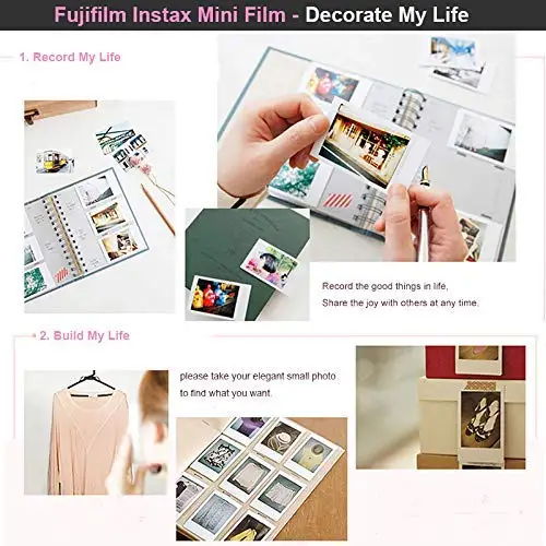 Пленка Мгновенной Печати 10-100 листов Instax Photo paper s для Fujifilm Instax mini 9 7c Kameras белая рамка фото пакет