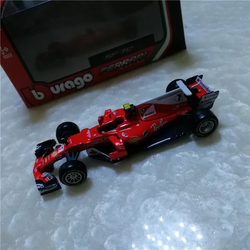 1:43 Масштаб металлический F1 formulaa 1 гоночный автомобиль модель SF70H& 71H& 90 игрушечный автомобиль литой под давлением образовательная Коллекция/модель/ребенок/подарок