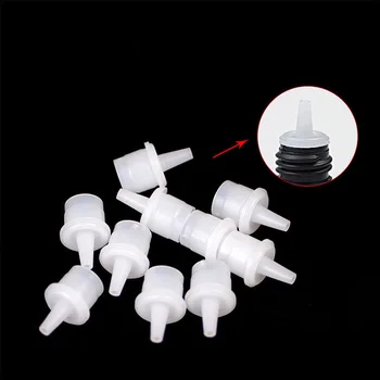 

10PCS/Bag Eyelash Glue Cup Sealed Open Corks Nozzle Adhesive Holder Individual Cosmetics False Eyelash Extension Tools
