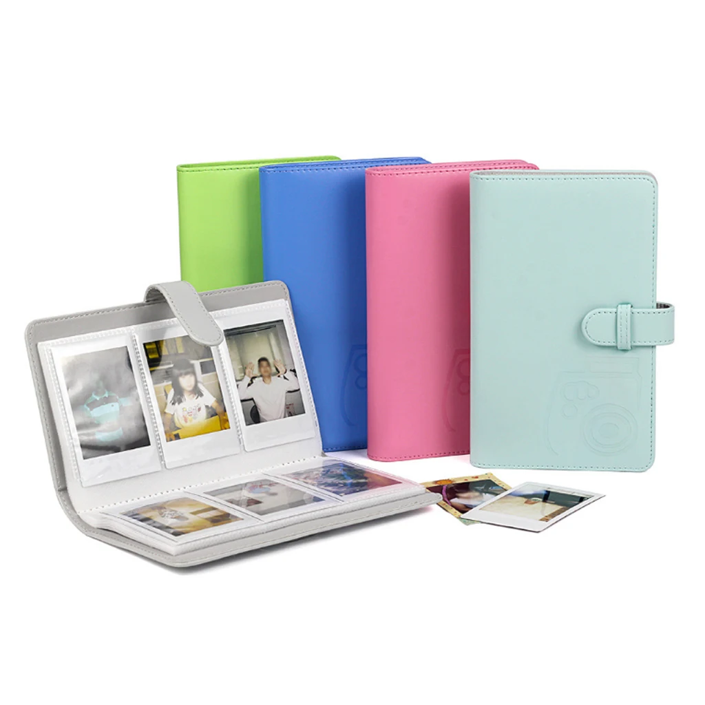 3 дюймовый чехол для хранения фотографий из искусственной кожи Instax Fujifilm Instant Mini