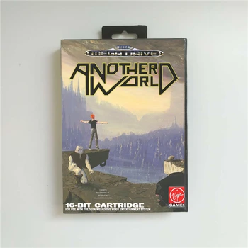 

Another World - EUR Cover With Retail Box 16 Bit MD Game Card for Megadrive Genesis Video Game Console