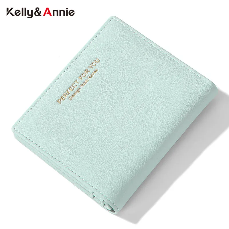 Super Thin Wallet Women Zipper Coin Bag in Back Soft Leather Ladies Purse Card Holder Slim Purses Female Small Carteira | Багаж и сумки
