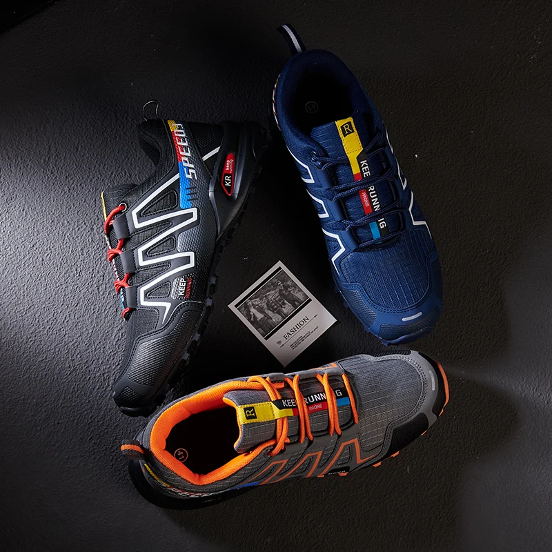 Botas altas de senderismo para hombres, zapatos impermeables de cuero, ideales para exteriores, escalada y pesca, novedad de invierno