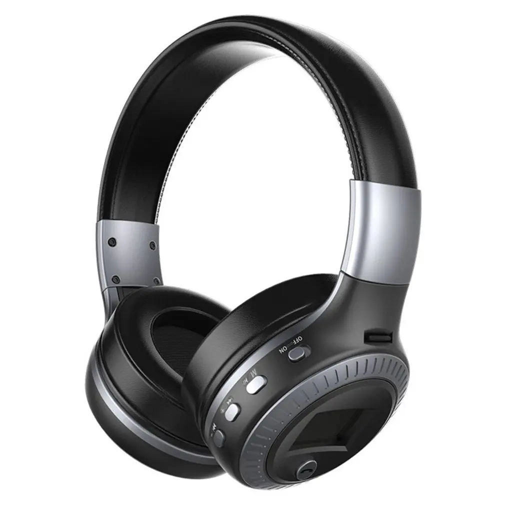 

Active Noise Cancelling Wireless Headphones with Microphone Over Ear Headset for TV Sports HiFi Stereo Sound
