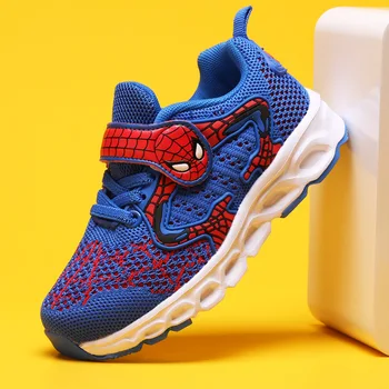 

2020 Summer New Boys Shoes Non-slip Breathable Casual Shoes Kids Cartoon Sneakers Spiderman