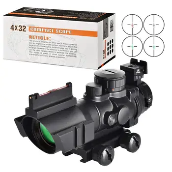 

4x32C True fiber optic sight chicken - eating sight