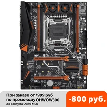 Материнская плата HUANANZHI X99 BD4 V1.1 X99, Серверная Материнская плата Intel X99 LGA 2011-3 всех серий DDR4 RECC128GB M.2 PCI-E NVME NGFF ATX Материнская плата HUANANZHI X99 BD4 V1.1 X99, Серверная Материнская плата Intel X99 LGA 2011-3 всех серий DDR4 RECC128GB M.2 PCI-E NVME NGFF ATX