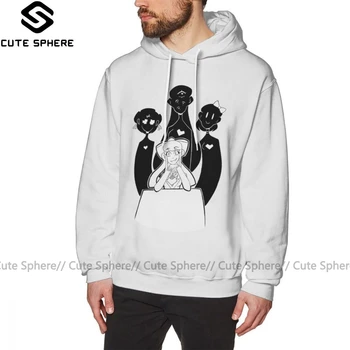 

Ddlc Hoodie Doki Doki Literature Club Hoodies Loose Casual Pullover Hoodie White Winter Long Mens Cotton XL Hoodies