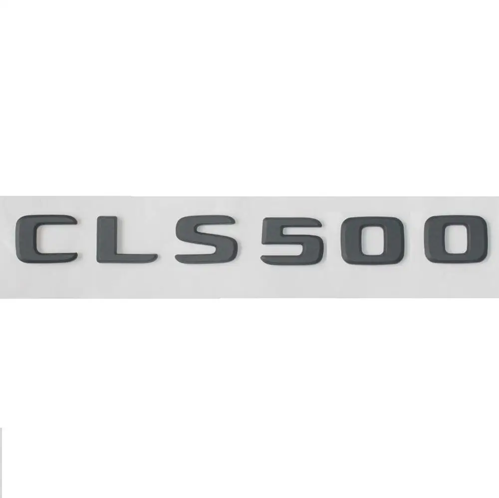 Черные значки для багажника с буквами и цифрами CLS 500 эмблемы Mercedes CLS500 2017 + |