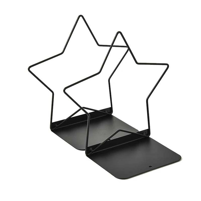 

2pc/pair metal book organizer mesh book holders home desk bookends office accessories cute stand desk organizer storage holder