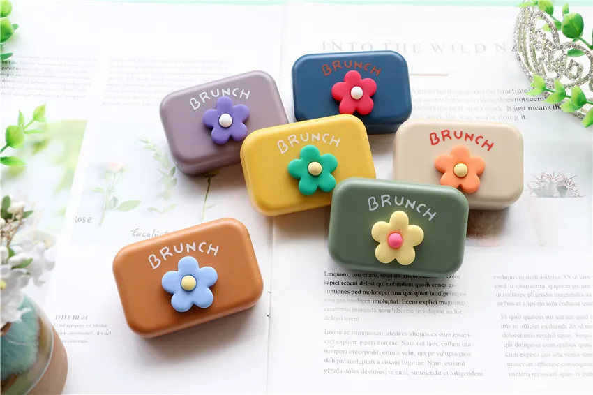 1Pcs Contact Lens Case Travel Eye Contact Lens Box Kit Women Mini Contact Lenses Case Container Lenses Box for Girl Women