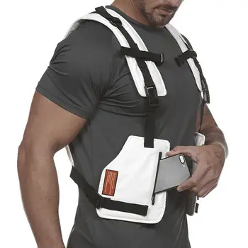 

Multi-function Vest Outdoor Sports Fitness Men Protective Tops ENA88