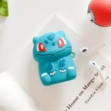 Bulbasaur Ring Chain Soft Silicone Case Cover For AirPods