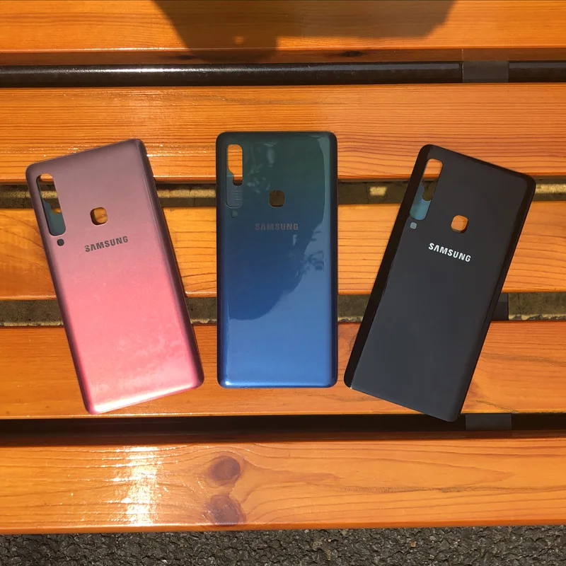 Оригинальная стеклянная задняя крышка аккумулятора для samsung Galaxy версия A9 A920 Корпус задняя крышка Чехлы с инструментом